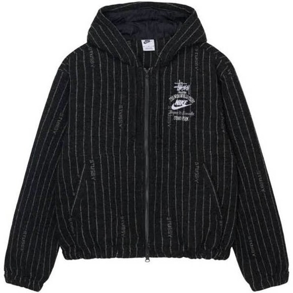 ★人気★ Nike x Stussy NRG Striped Wool Jacket Black m_6569e245eb7e7a1228cce31a.jpeg
